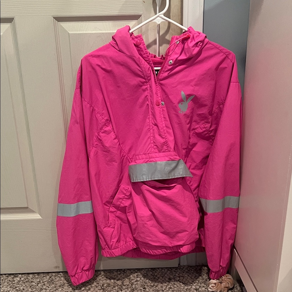 PacSun Pink Windbreaker Jacket